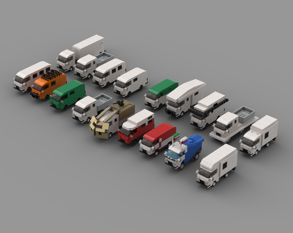 Lego All UAZ Mod's of DeMarco's UAZ