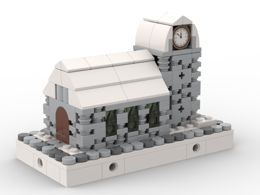 Lego Winter Village Church
