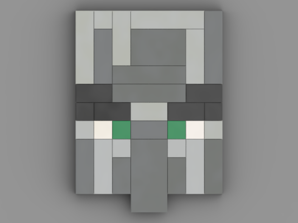 Lego Pillager Face