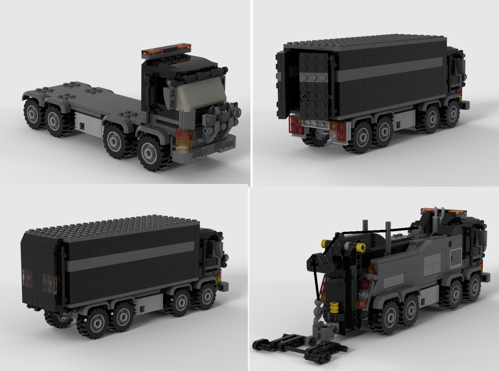 Lego City multi use truck