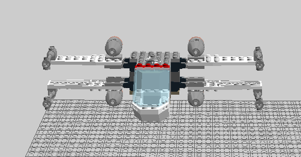 Lego parodic starfighter