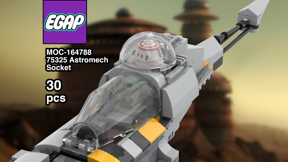 Lego 75325 Astromech Socket
