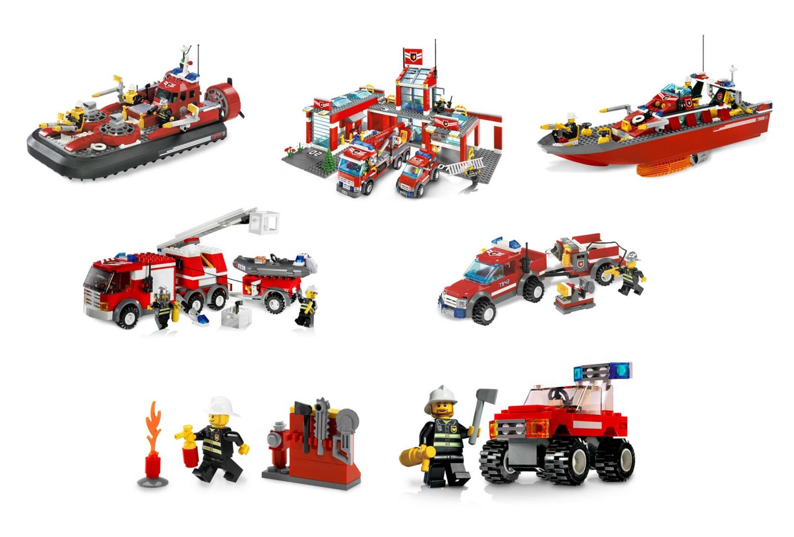 Lego City Fire Station Collection