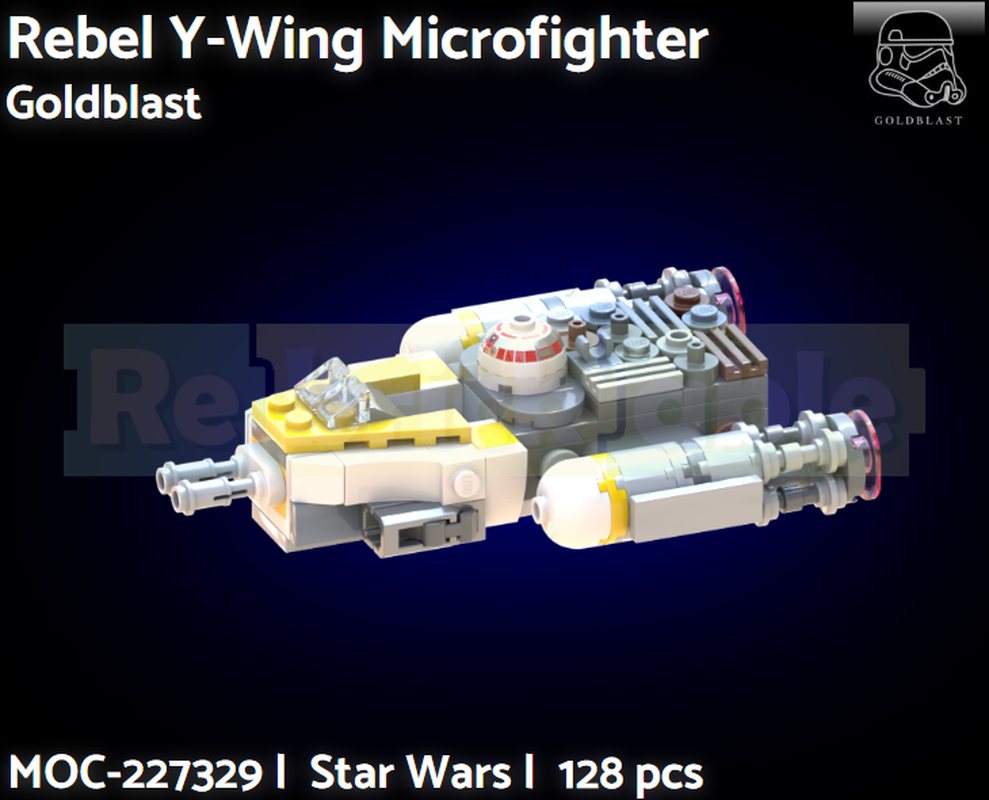 Lego Rebel Y Wing Microfighter
