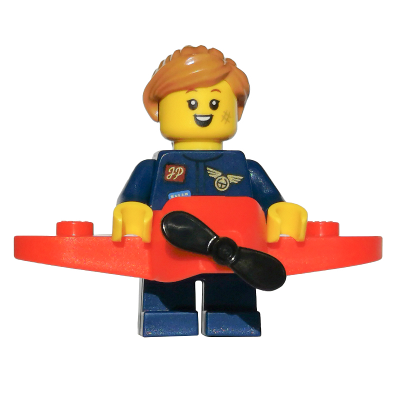 Lego Airplane Girl