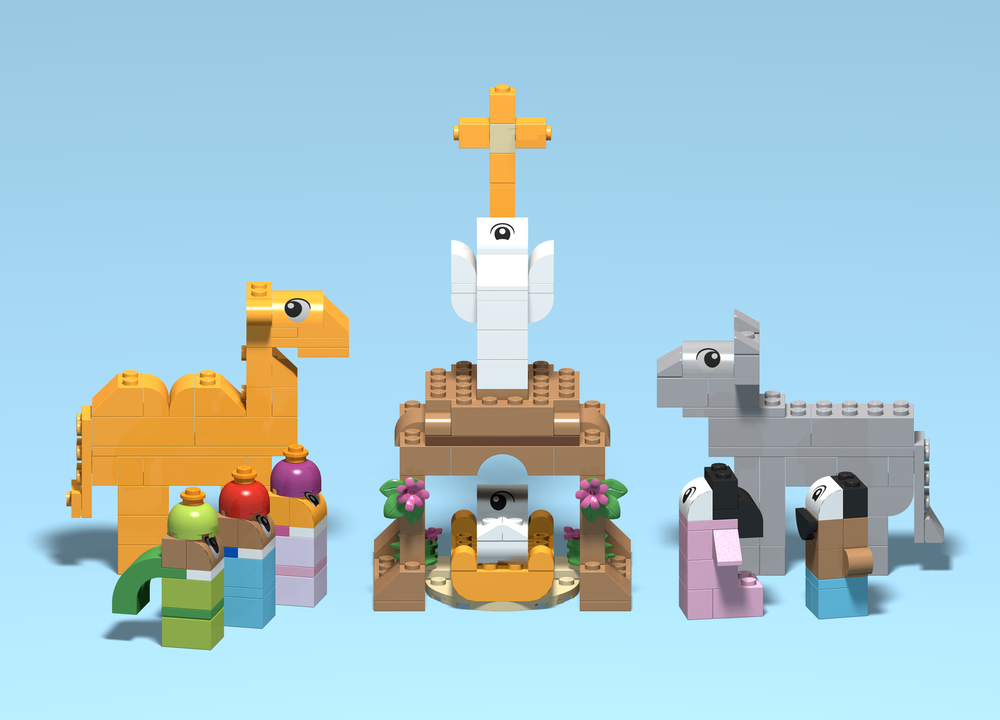 Lego 11034 Nativity Scene
