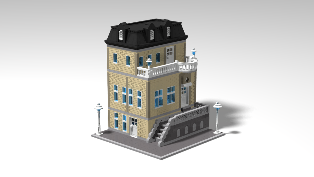 Lego Modular House Moc 268