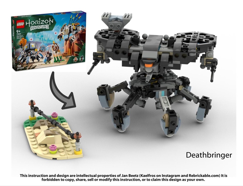Lego Horizon Deathbringer 77037 Alternate