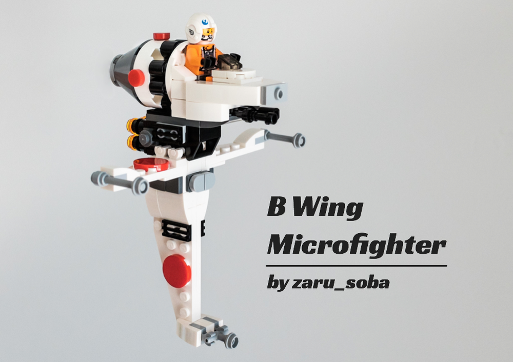 Lego B Wing Microfighter