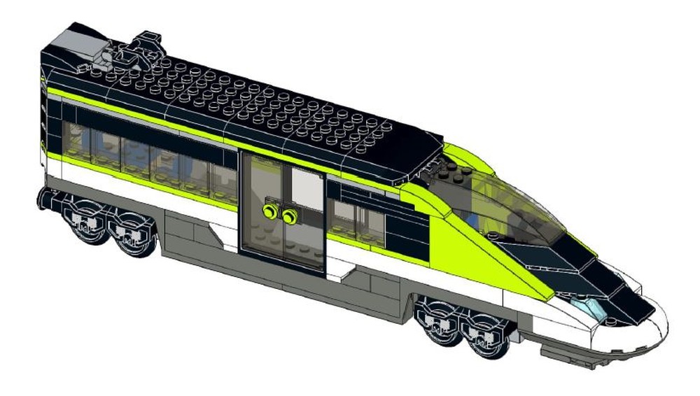 Lego 60337 - Abschlußwagon