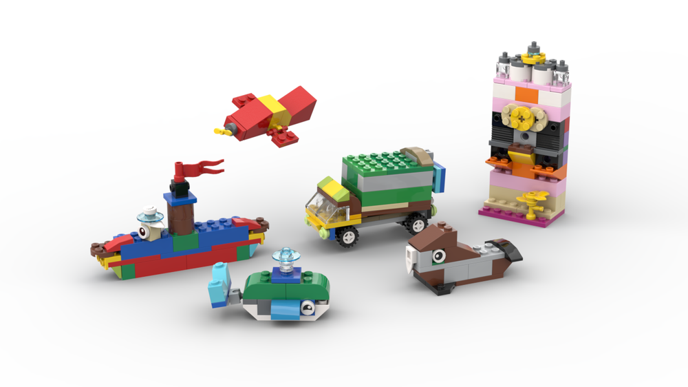 Lego 11018 6 new sub sets