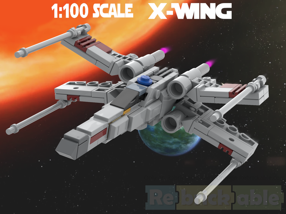 Lego 1:100 X Wing Starfighter (Squadron Scale)