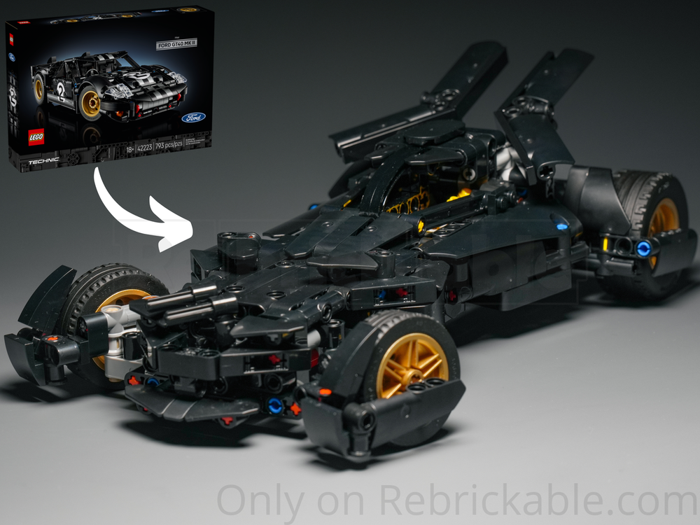 Lego BvS Batmobile (42223 Alternate Build)