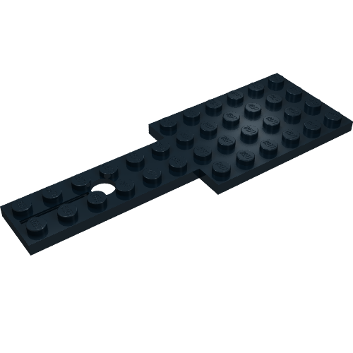 Lego Vehicle Base 4 x 12 for Steering Gear / Black