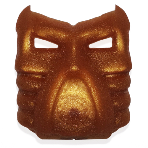 Lego Large Figure Mask Krana Ca / Reddish Gold