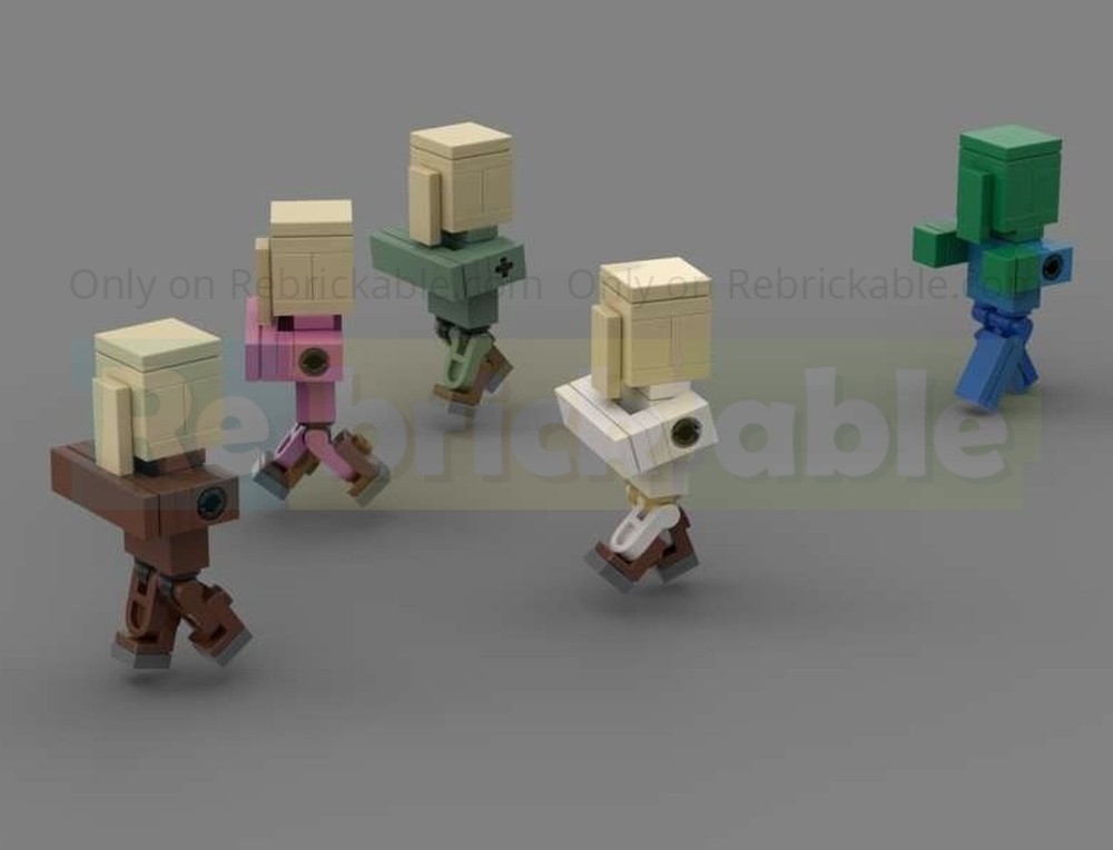 Lego Craftmine Villagers (Old Style)