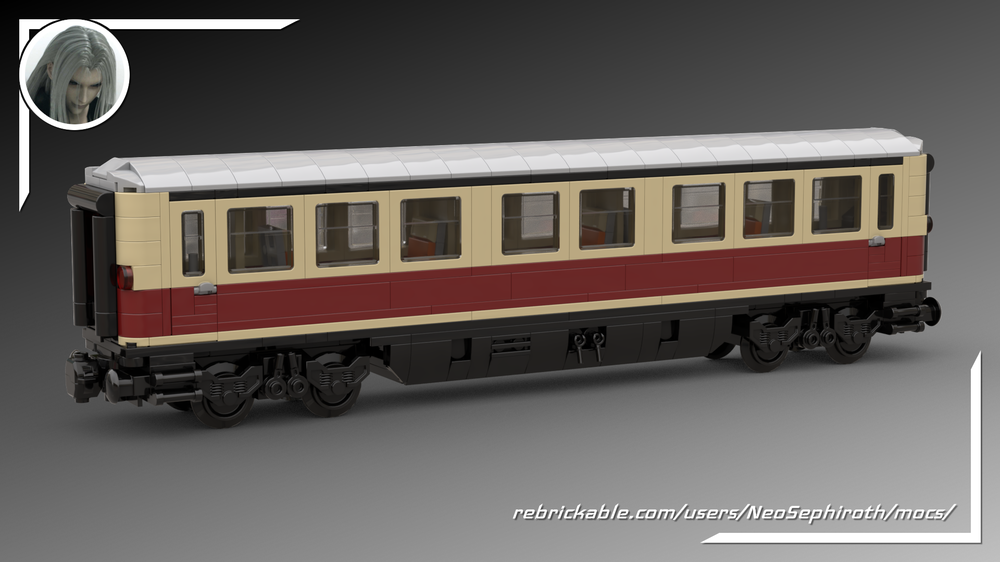 Lego Rheingold 1st Class passenger wagon