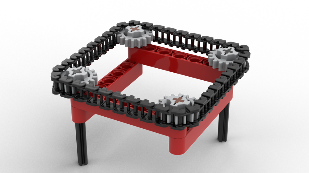 Lego Parallelogram Variable Distance Transmission
