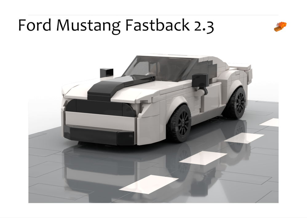 Lego Ford Mustang Fastback 2.3