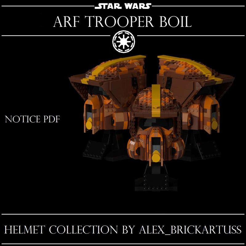 Lego Helmet Arf Trooper Boil