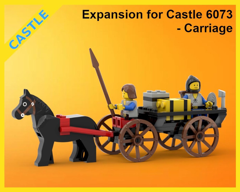 Lego Classic Castle Expansion - 6073 - Carriage