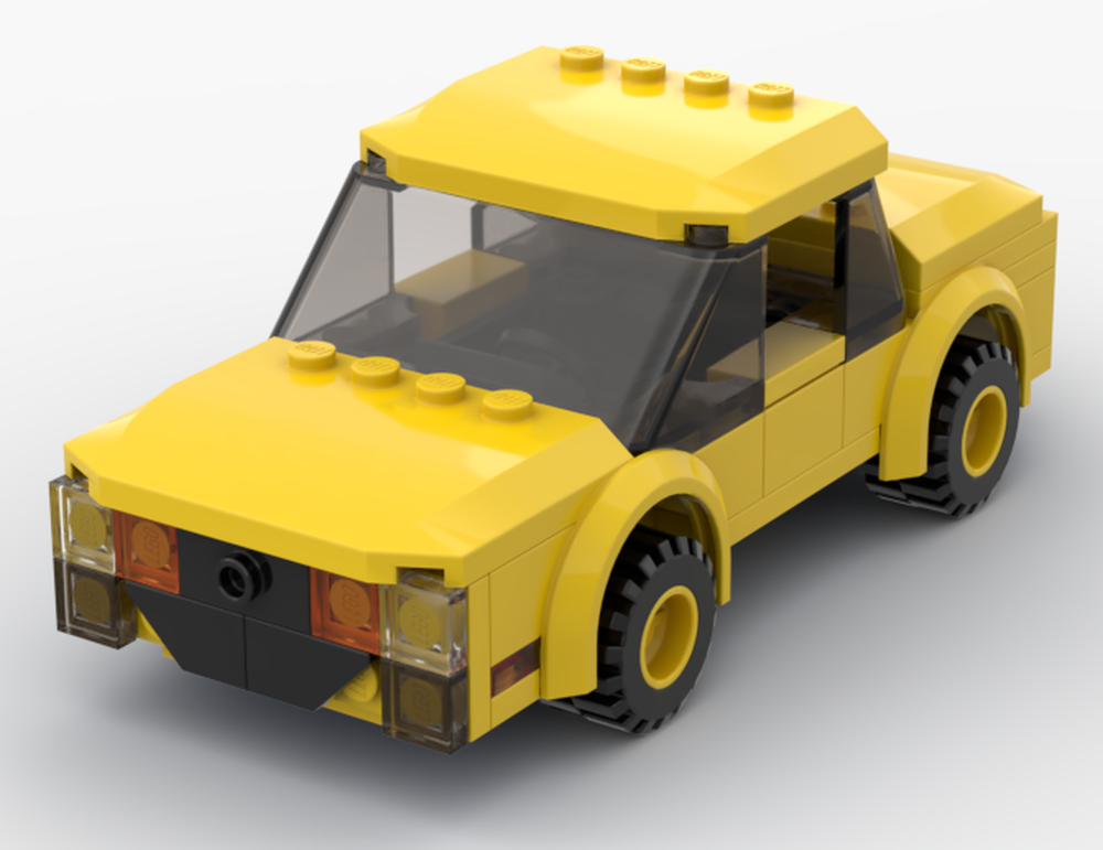 Lego Yellow car