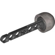 Lego Projectile, Technic Competition Arrow, Beam Shaft with Solid Flat Silver Rubber End