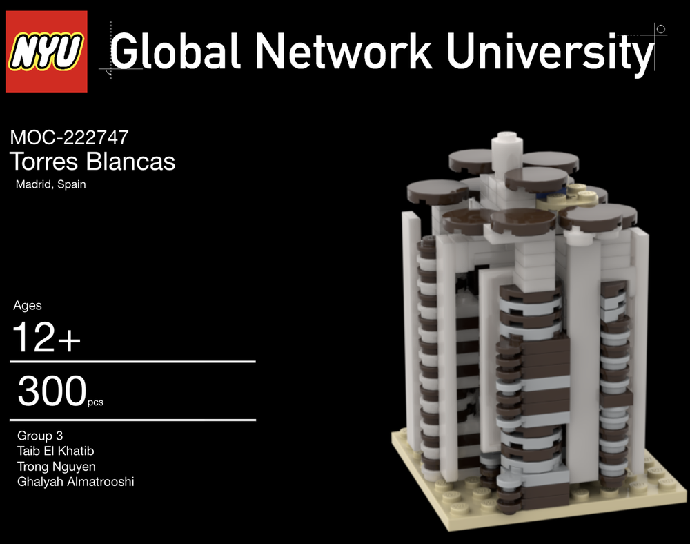Lego NYU, a Global Network University: Torres Blancas of Madrid