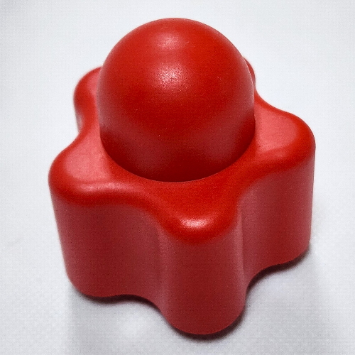 Lego Primo Brick, Star 1 x 1 / Medium Lime