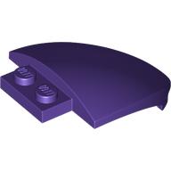 Lego Windscreen, Curved 4 x 5 / Dark Purple