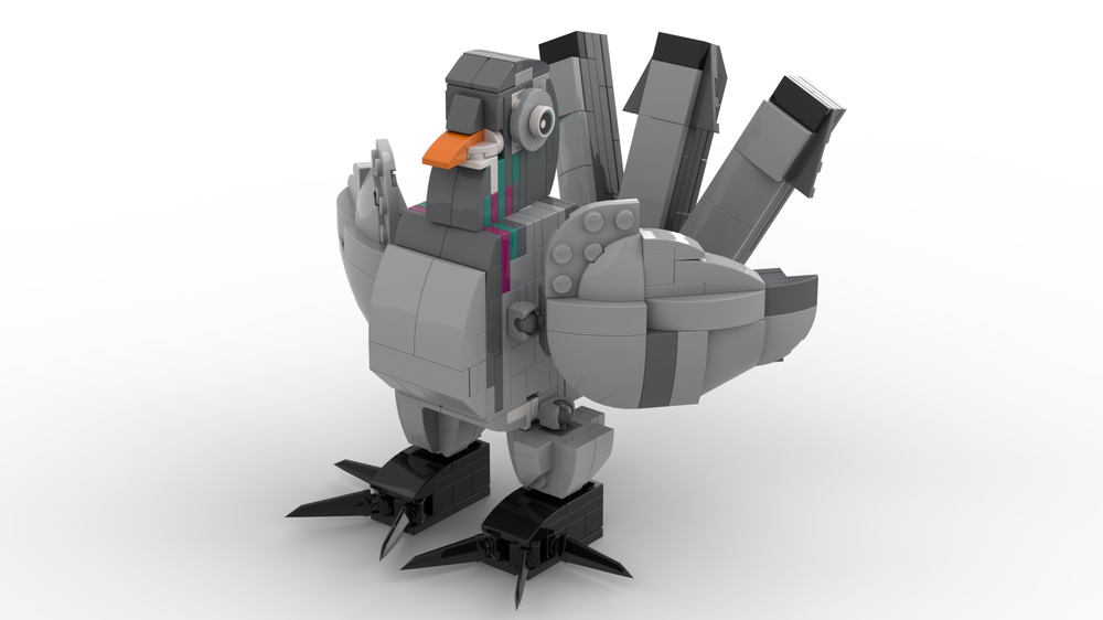 Lego Fan Tail Pigeon