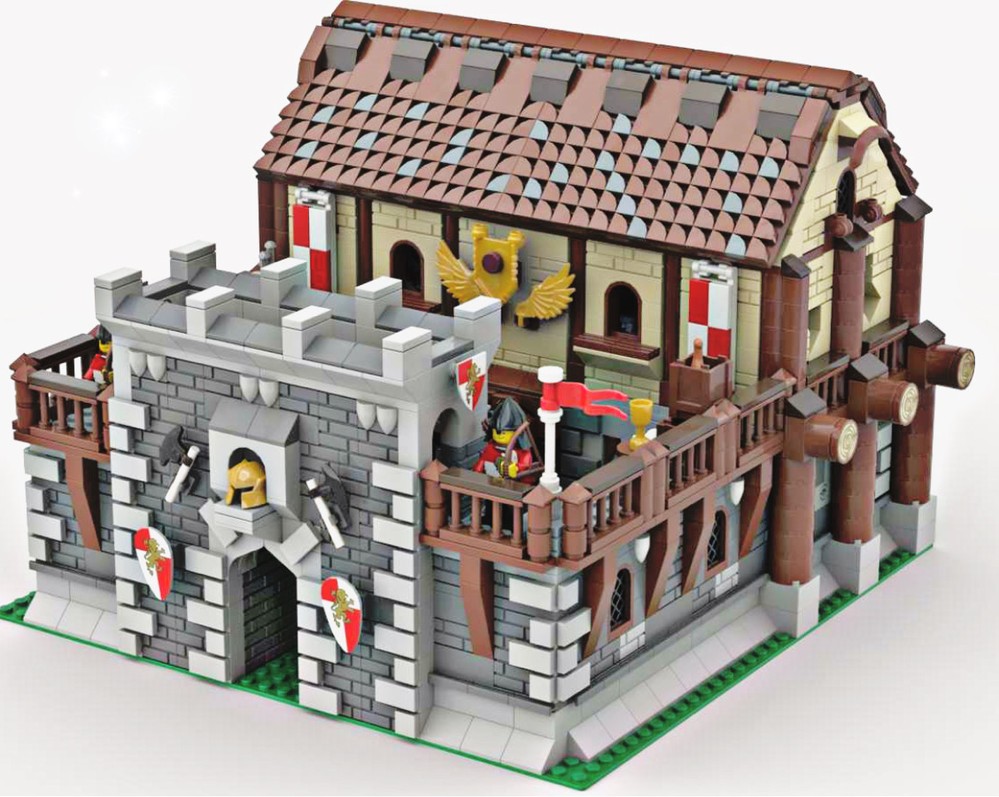 Lego Castle Barrack