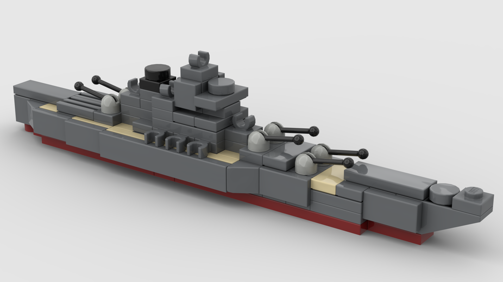 Lego Miniature Battleship