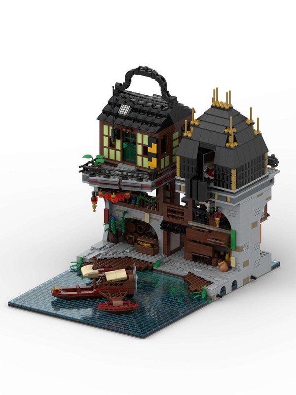 Lego Ninjago City MOC Building 02