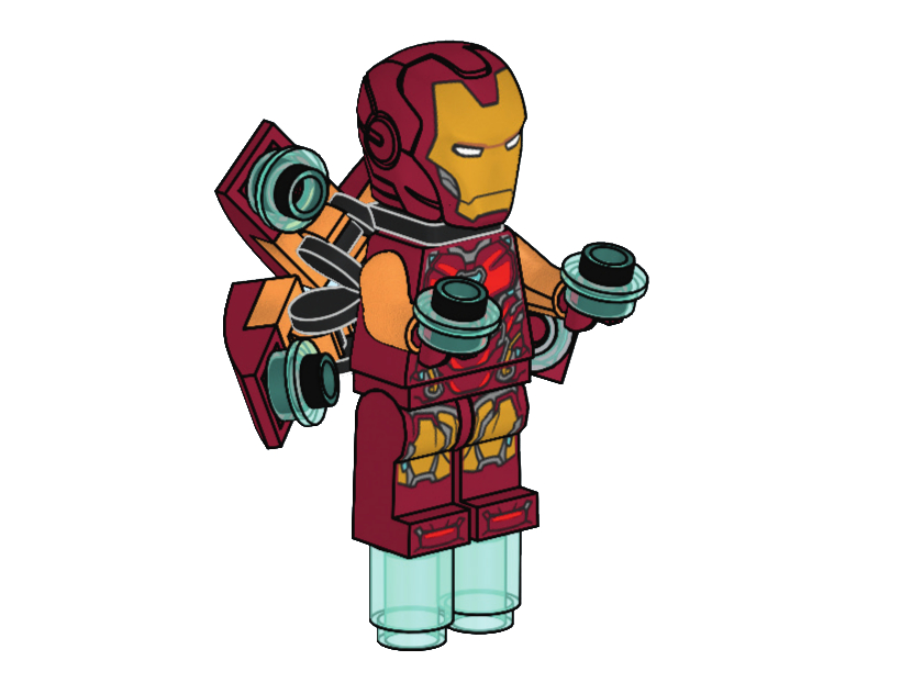 Lego Iron Man