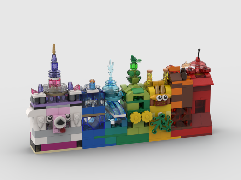 Lego 11013 Rainbow houses