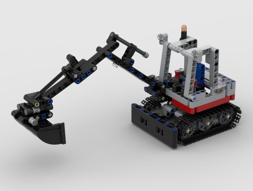 Lego Mini Excavator Takeuchi