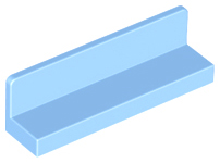 Lego Panel 1 x 4 x 1 / Bright Light Blue