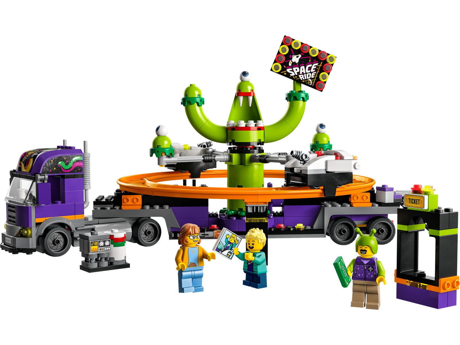 Lego Space Ride Amusement Truck