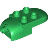Lego Duplo Airplane Cargo Engine / Green