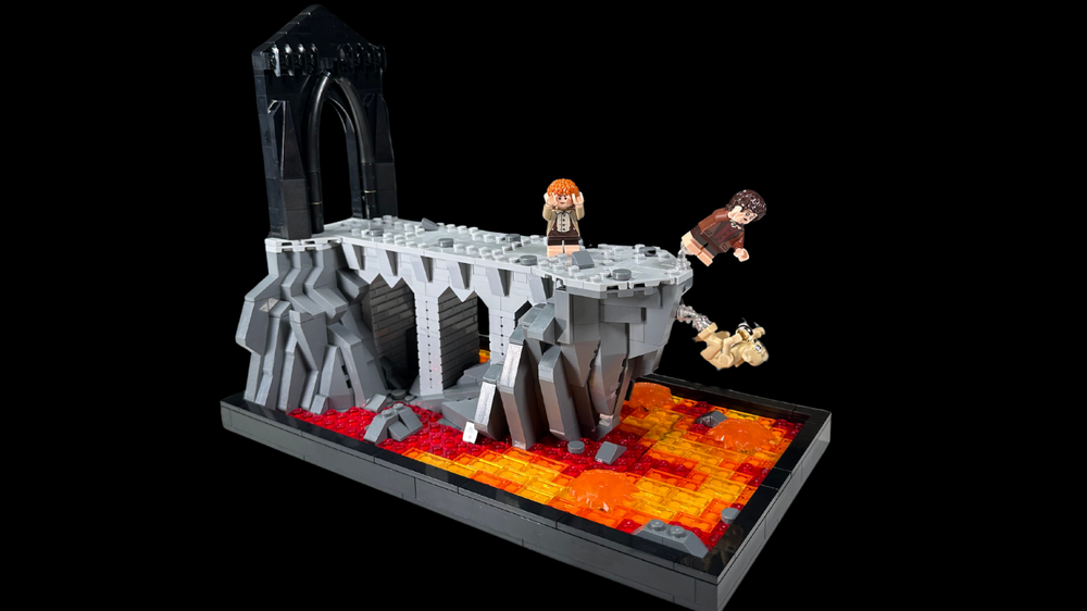 Lego Mount Doom: The Precious Is Mine