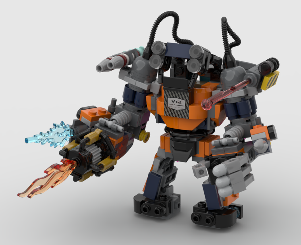 Lego Rocket Racoon Styled Mech