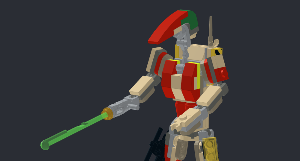 Lego B1 V2.0 Battle Droid Heavy