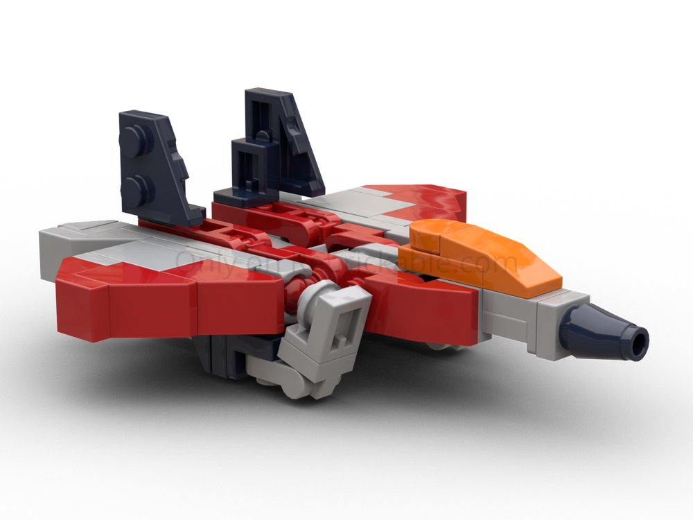 Lego F22 StarScream G1 colors