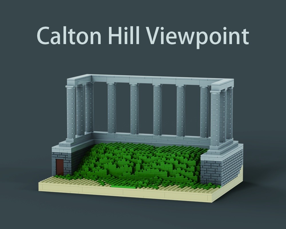 Lego Calton Hill Viewpoint