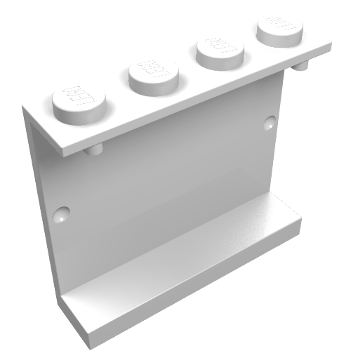 Lego Panel 1 x 4 x 3 [Solid Studs]