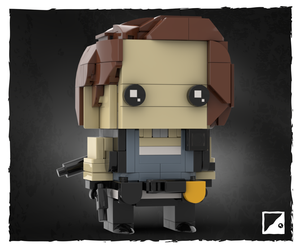 Lego Resident Evil 3 Brickheadz MOC ~ Jill Valentine