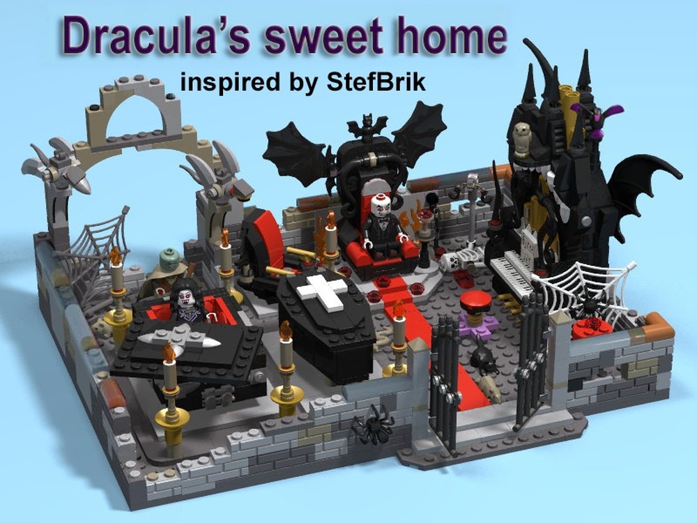 Lego Dracula's sweet home