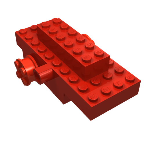 Lego Windup Motor / Red