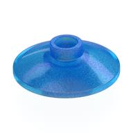 Lego Dish 2 x 2 Inverted [Radar] / Opal Trans-Dark Blue